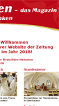 Mobile Screenshot of heiraten-oberfranken.de